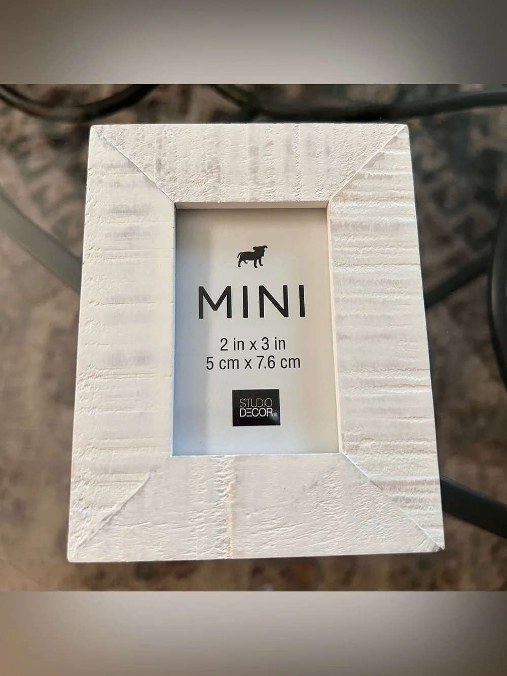 Studio Decor Mini Photo Frame Set - Gray, White, and Yellow